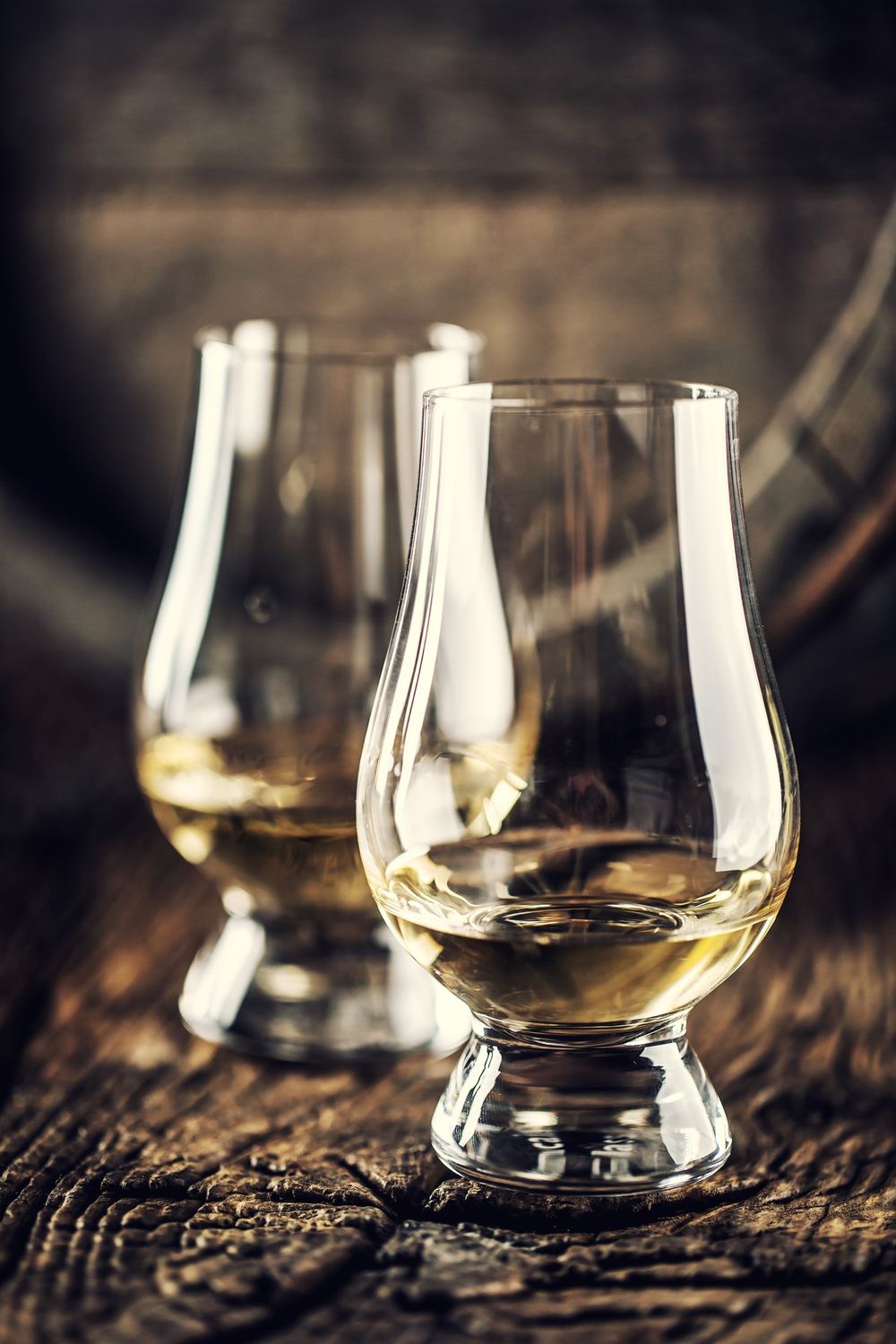 Whisky tasting glasses